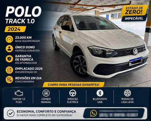 VOLKSWAGEN POLO 1.0 MPI TRACK MANUAL VOLKSWAGEN POLO 1.0 MPI TRACK MANUAL
